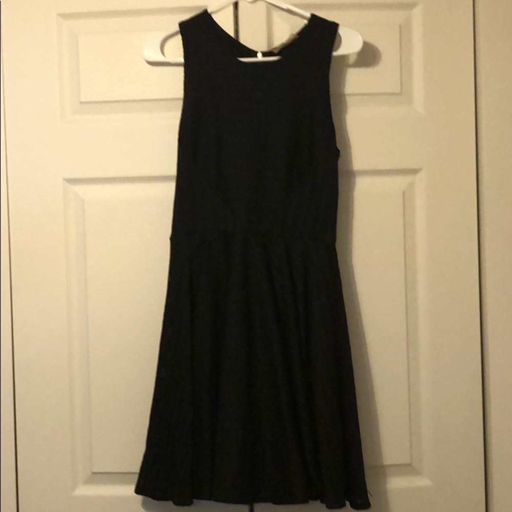 Altar’d State knee length black dress